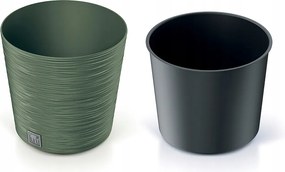 Virágcserép Fusu zöld 141195-1891