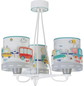 Dalber 61687 - Gyerek csillár BABY TRAVEL 3xE27/60W/230V