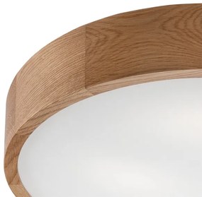 OAK mennyezeti lámpa 3xE27/60W/230V tölgy, Ø 47,5 cm