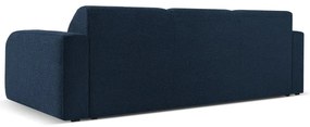 Sötétkék buklé kanapé 235 cm Molino – Micadoni Home