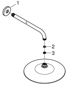 GROHE 26459000 - Zuhanyfej EUPHORIA 260 380 mm, fényes króm