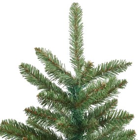 Műanyag Hajtogatós Karácsonyfa állvánnyal Zöld 150 cm PVC, acél