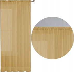 Fátyol Függöny Alagút fátyol függöny 145x245 cappuccino