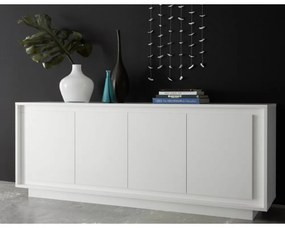 SKY Fehér Komód 4 ajtós 207cm