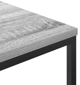 szürke sonoma fürdőszobaszekrény polcokkal 76,5x35x95 cm