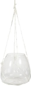 Akasztós Virágtartó Üveg Kertész XL