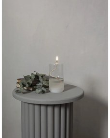 Flamme Float fehér LED gyertya üvegben, magasság 17,5 cm - Star Trading