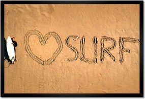 Poszterek keretben 60x40 I Like Surfing strand