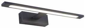 Zuma Line Zuma Line W89443-12W-BK - LED tükörmegvilágító ALTER LED/12W/230V IP44 fekete ZL0625