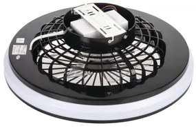 Kanlux 38034- LED RGBW Dimmelhető lámpa ventilátorral PLAVE 48W/230V 3000/4000/6500K+ távirányító