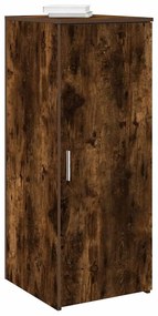 Tároló szekrény füstös tölgy 40x45x103,5 cm szerelt fa