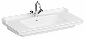 VitrA Ricordi mosdó 80x53 cm fehér színben fényes felülettel középső nyílással 7802-003-0001
