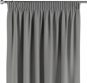 Függöny ráncoló szalaggal 1 db 130x260cm szürke