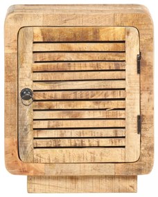 nyers mangófa éjjeliszekrény 40 x 30 x 50 cm