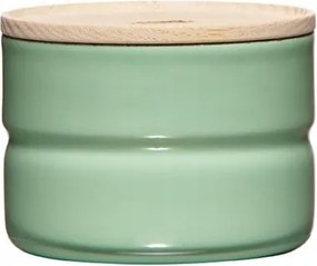 Riess Konyhai tartály fa fedéllel 0,2l Slow Green