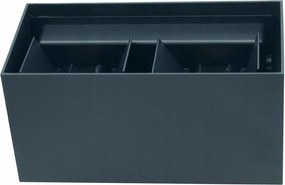 Kültéri fali lámpa Led állítható fekete 4000K IP54 Idealed