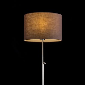 RENDL EDIKA stolní hnědá matný nikl 230V LED E27 15W