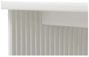 Világosszürke étkezőasztal 90x200 cm Palma – Unique Furniture