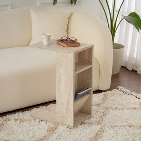 Filinta Travertine konzolasztal