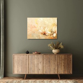 Üveg kép - Virágok (70x50 cm)