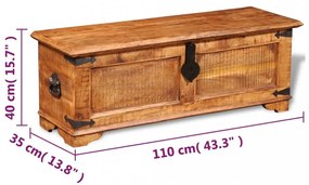 nyers mangófa tárolóláda