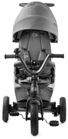 KINDERKRAFT - Gyermek tricikli 5v1 EASYTWIST szürke/fekete