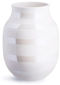 Omaggio fehér agyagkerámia váza, magasság 20 cm - Kähler Design