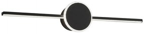 LED FÜRDŐLÁMPA TÜKÖR fölött Rea 80CM APP850-1W ROUND BLACK