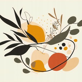 Poszter 20x20cm Botanikus örvény