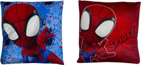 Pókember Spidey Style párna, díszpárna 38x38 cm Velúr