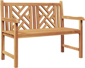 vidaXL pad Barna 114 x 60 x 90 cm Tömör Teakfa