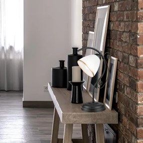 Asztali lámpa RETRO II 1xE27/60W/230V fekete