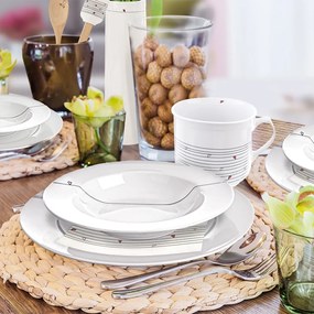 Porcelán étkészlet 18 db-os – Orion