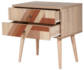 Éjjeliszekrény Tobobi 11 (többszínű). 1094399