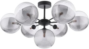 Dar Lighting modern mennyezeti lámpa cohen matt fekete darcoh3422-19