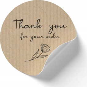 Kraft matricák thank you SL30 megrendelésekhez