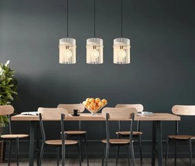 Globo 15698-3HB - GORLEY csillár kábelen 3xE27/60W/230V