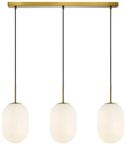 Csillár zsinóron ALIAS 3xE14/40W/230V arany