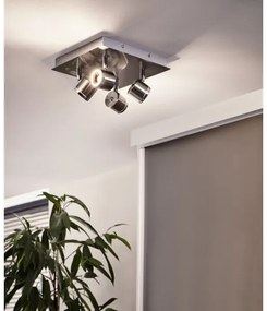 Eglo 93696 - LED Spotlámpa PIERINO 4xLED/5W/230V
