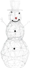 Aigostar - LED kültéri karácsonyi dekoráció 3,6W/31/230V 2700K 120cm IP44 hóember