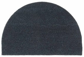 ajtószőnyeg Sötétszürke félkör Tufting kókuszrostos szőnyeg