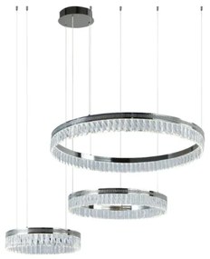 LED dimmelhető kábeles kristálycsillár THALIA LED/120W/230V 3000-6000K + távirányító