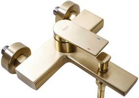 Fürdőkád csaptelep REA Verso Brush Gold