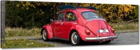 Vászonkép 90x30 Bogár Volkswagen Vw Auto