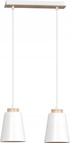 Bolero fehér dupla spot lámpabúra a konyhapult fölé