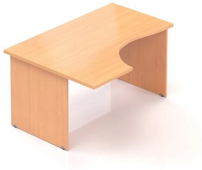 Visio ergonomikus asztal 140 x 100 cm, bal, bükkfa