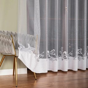 Minta 107199 méret 200x250cm jacquard függöny, egyenes (szegélyekkel)