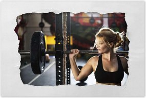 Poszterek 120x80 Edzőterem Edzés Teljesítmény
