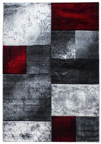 Borvörös-szürke szőnyeg 80x150 cm Hawaii – Ayyildiz Carpets