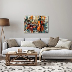 Kép - Hangszerek (70x50 cm)